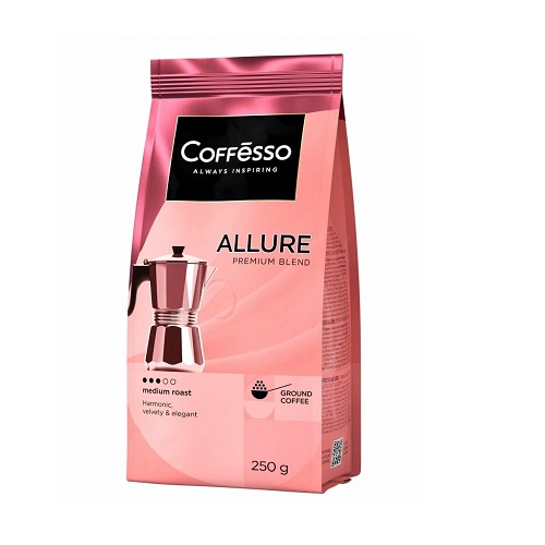 Coffesso Allure, молотый, 250 гр